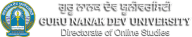 Guru Nanak Dev University Online logo