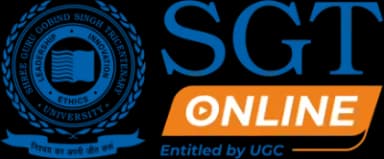 SGT University Online logo